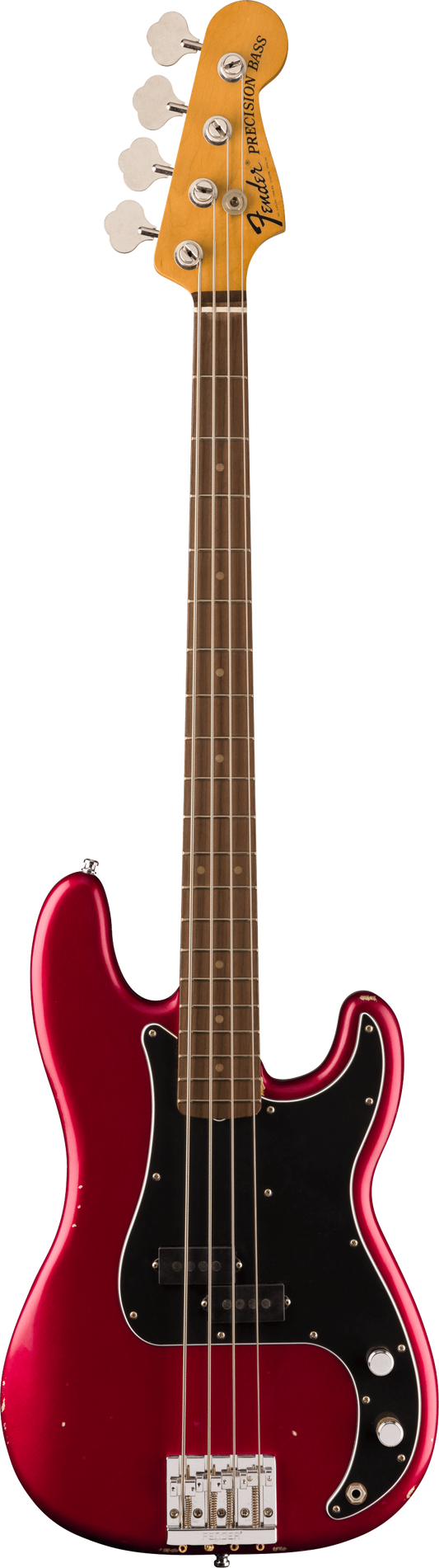 Đàn Guitar Bass Fender Artist Nate Mendel P Bass S, Rosewood Fingerboard, Candy Apple Red - 4 Strings