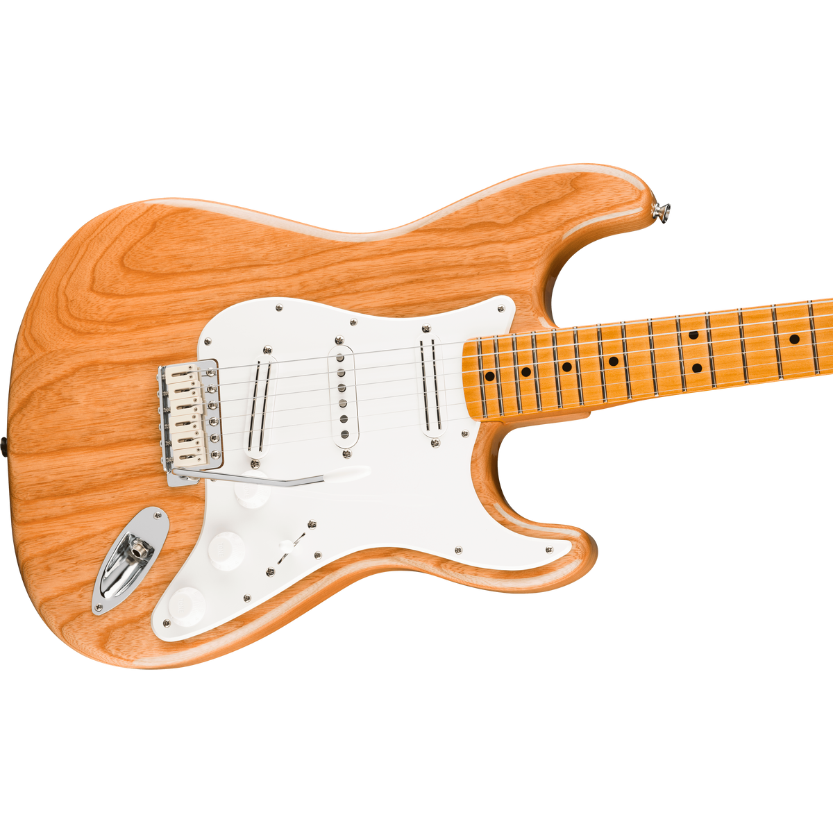 Fender Limited Edition Mark Speer Stratocaster Natural - bridge và controls