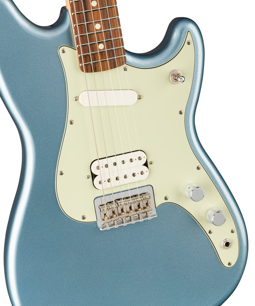 Đàn Guitar Điện Fender Player Duo-Sonic HS, Pau Ferro Fingerboard, Ice Blue Metallic