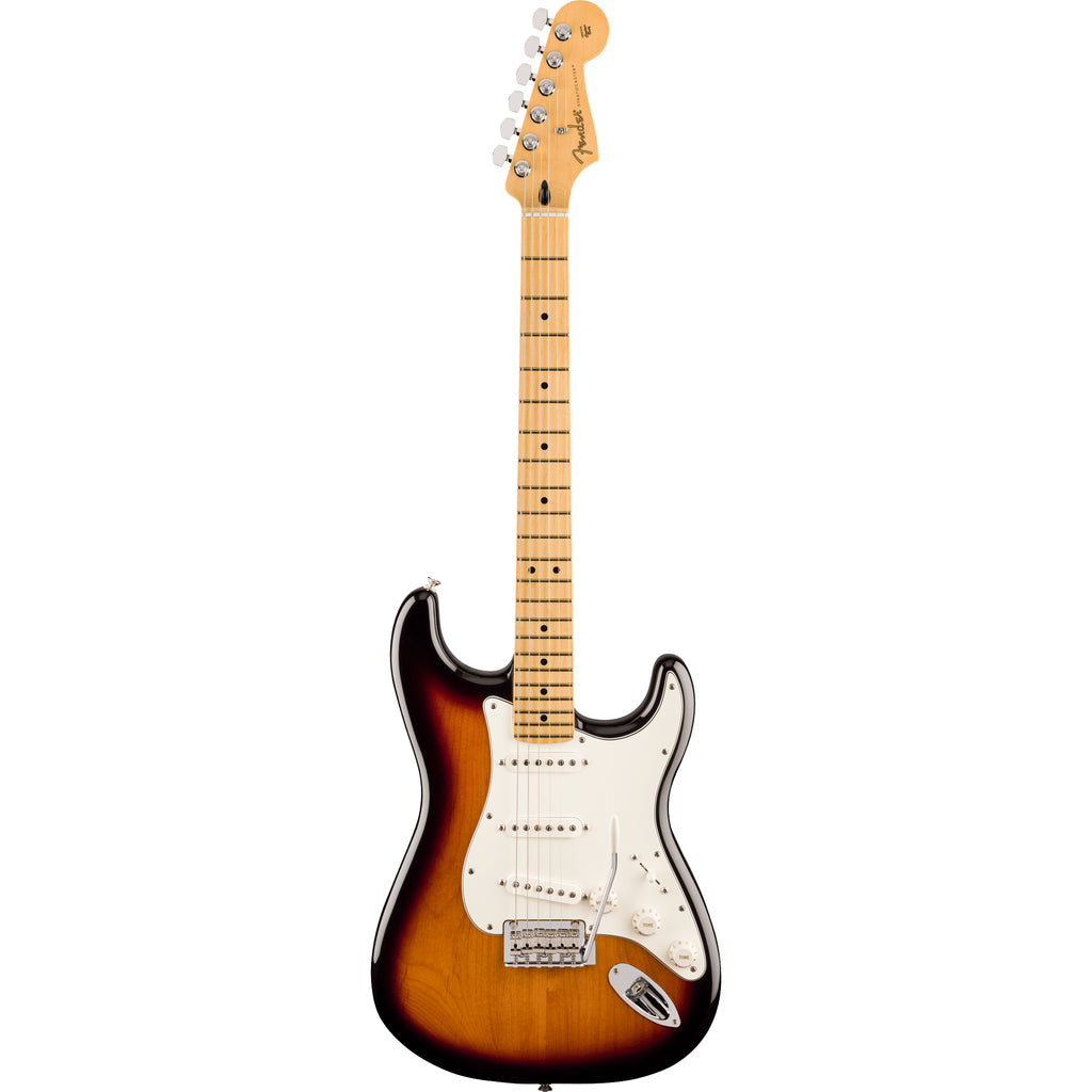 Đàn Guitar Điện Fender Anniversary, Player Stratocasto SSS, Maple Fingerboard, 2-Color Sunburst