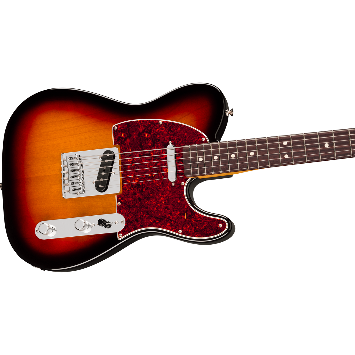 Đàn Guitar Điện Fender 75th Anniversary Player II Baritone Telecaster SS, Rosewood Fingerboard - 3-Color Sunburst (CBR)