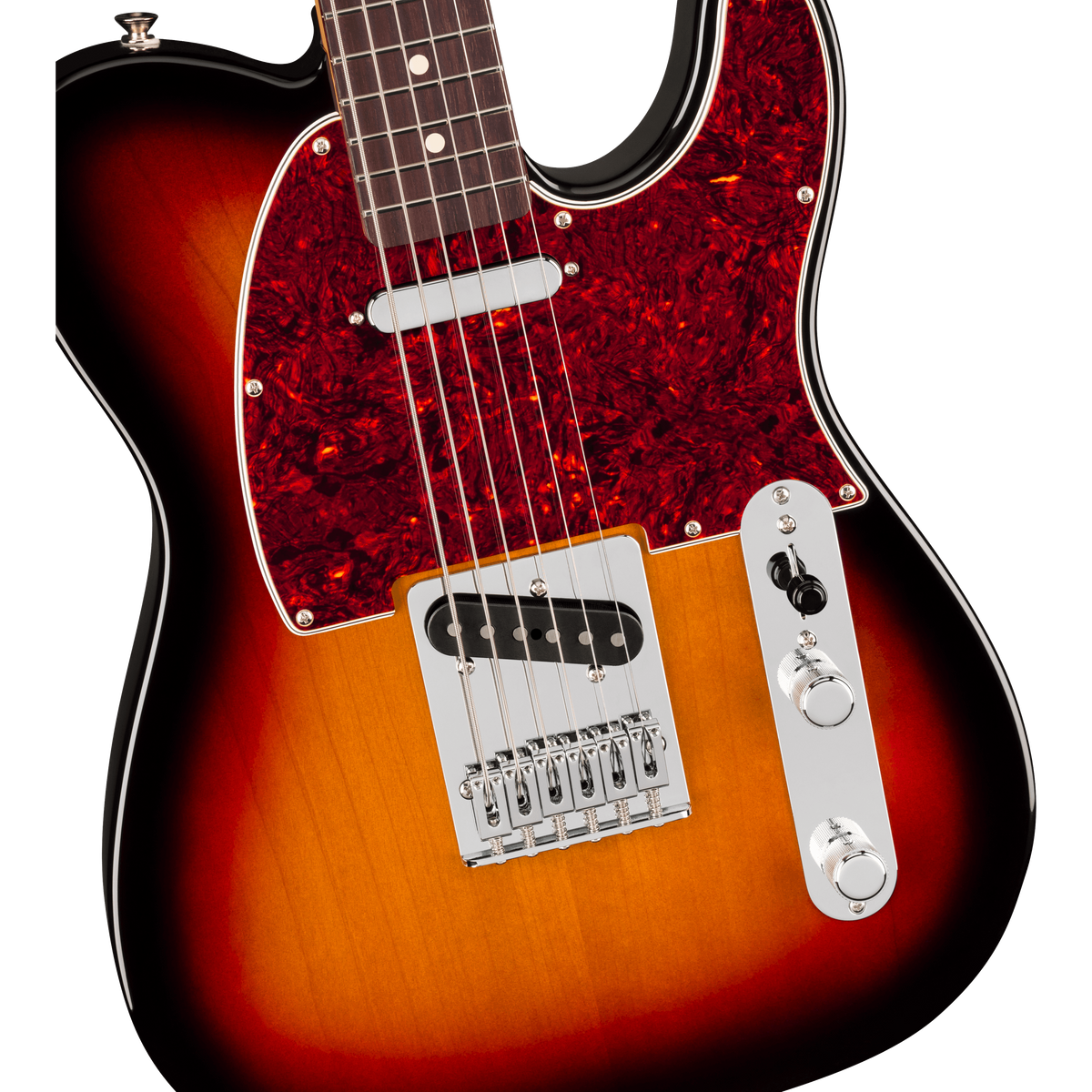 Đàn Guitar Điện Fender 75th Anniversary Player II Baritone Telecaster SS, Rosewood Fingerboard - 3-Color Sunburst (FBD)