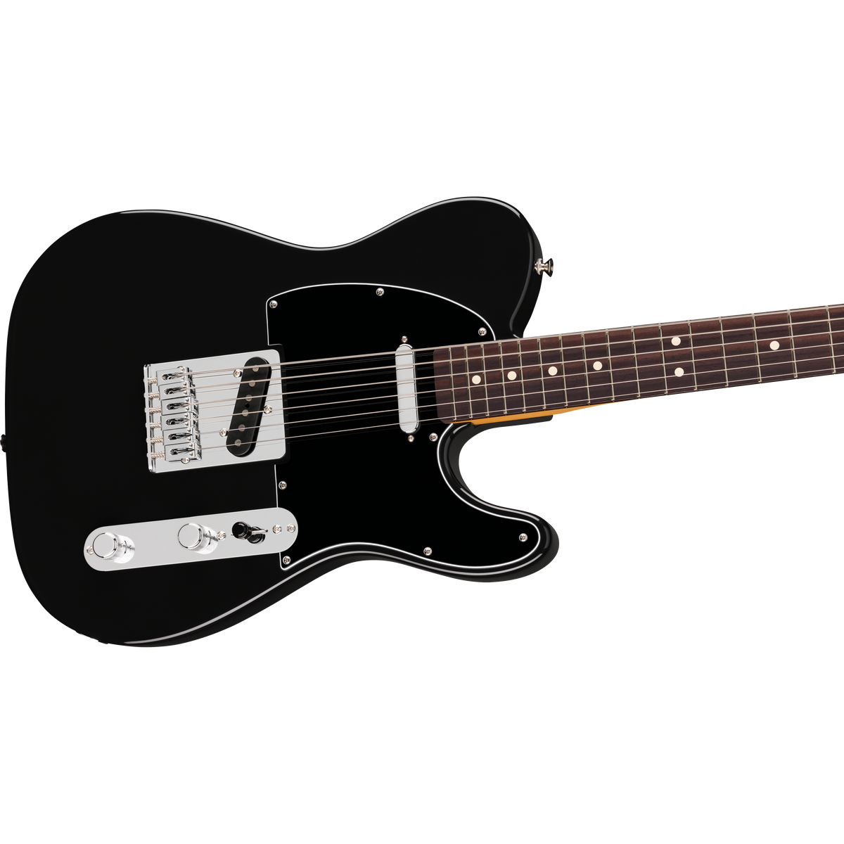 Đàn Guitar Điện Fender 75th Anniversary Player II Baritone Telecaster SS, Rosewood Fingerboard - Black (CBR)
