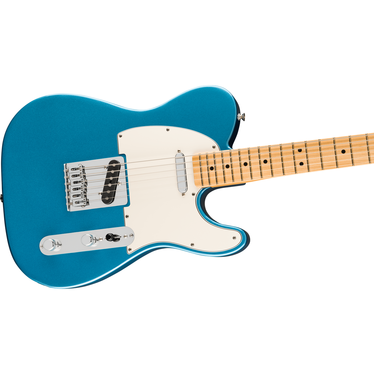 Đàn Guitar Điện Fender 75th Anniversary Player II Baritone Telecaster SS, Maple Fingerboard - Lake Placid Blue (CBR)