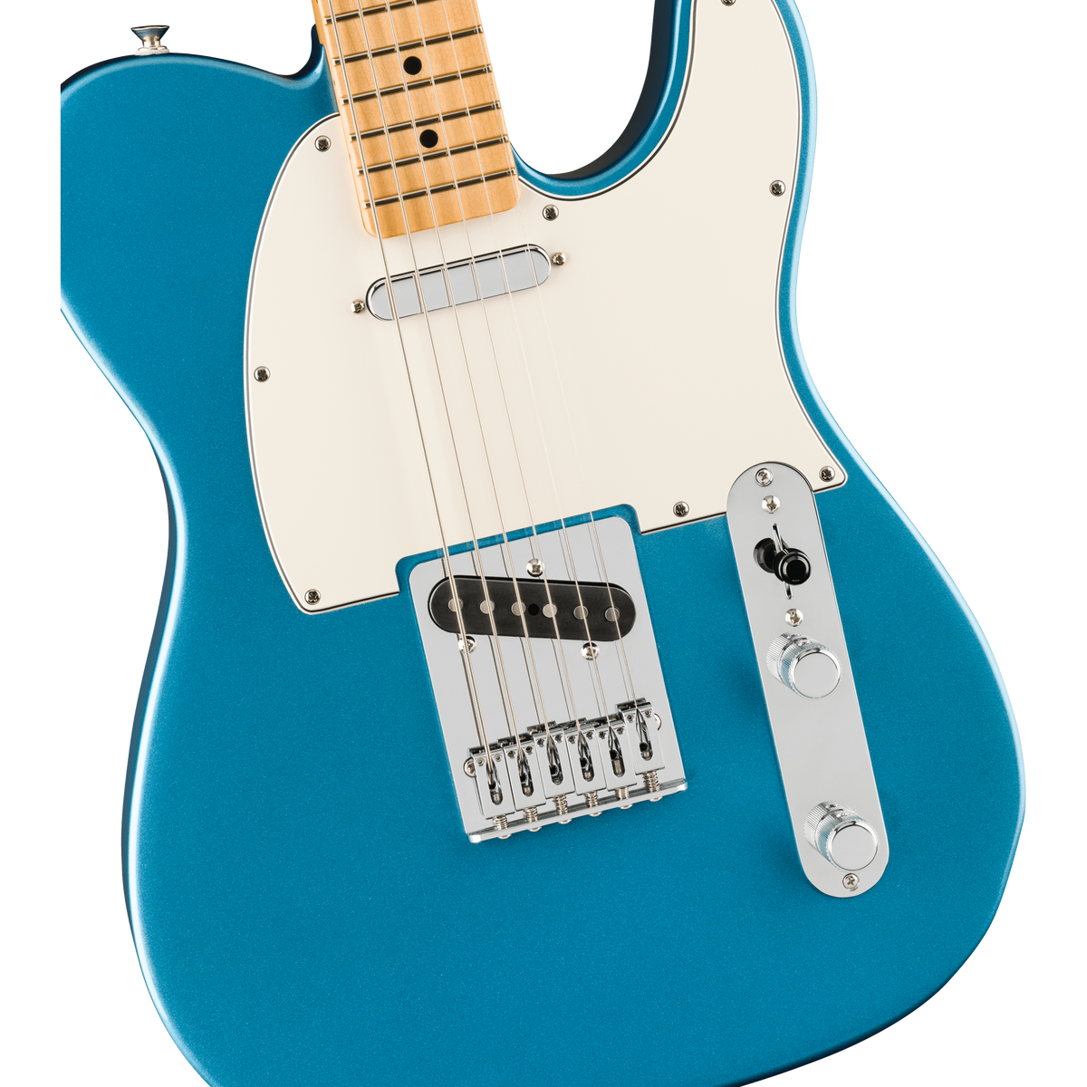 Đàn Guitar Điện Fender 75th Anniversary Player II Baritone Telecaster SS, Maple Fingerboard - Lake Placid Blue (FBD)