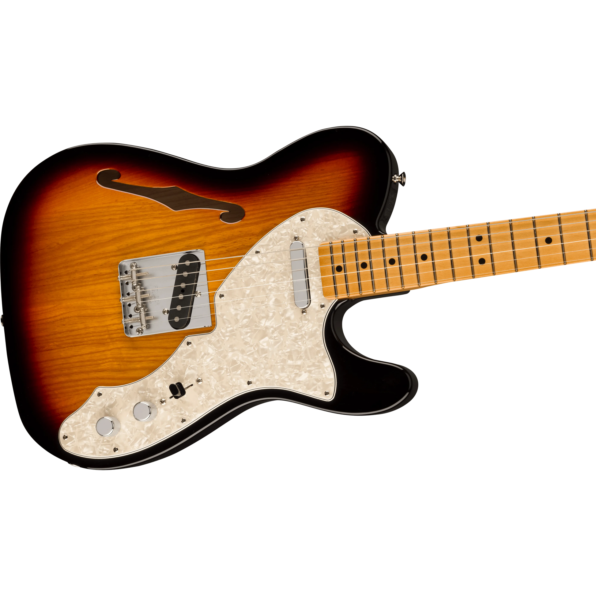 Đàn Guitar Điện Fender Vintera II 60s Telecaster Thinline SS, Maple Fingerboard - Việt Music
