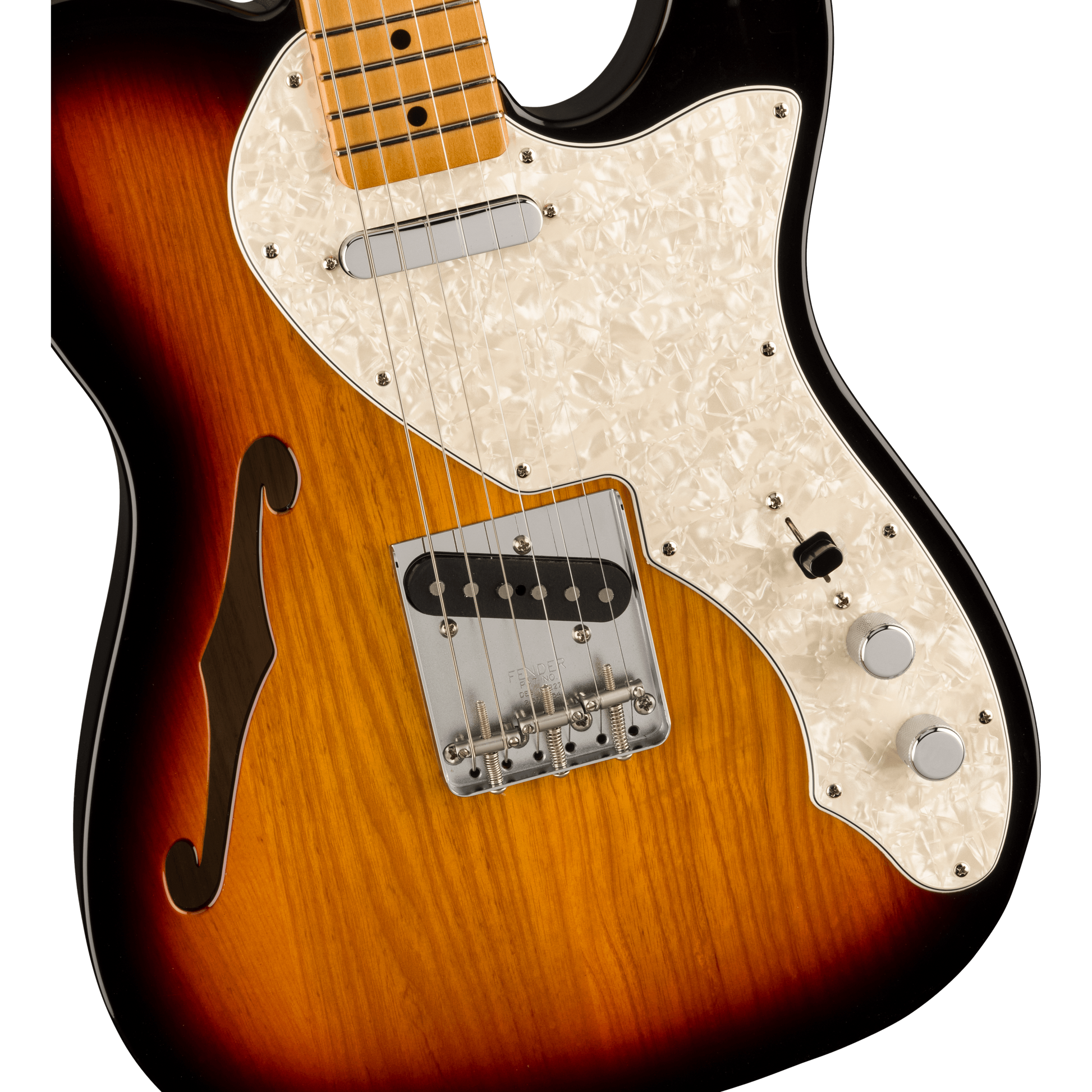 Đàn Guitar Điện Fender Vintera II 60s Telecaster Thinline SS, Maple Fingerboard - Việt Music