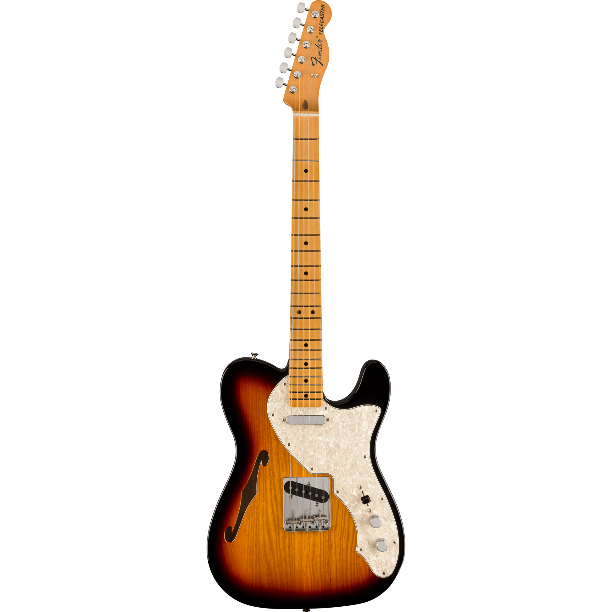 Đàn Guitar Điện Fender Vintera II 60s Telecaster Thinline SS, Maple Fingerboard - Việt Music