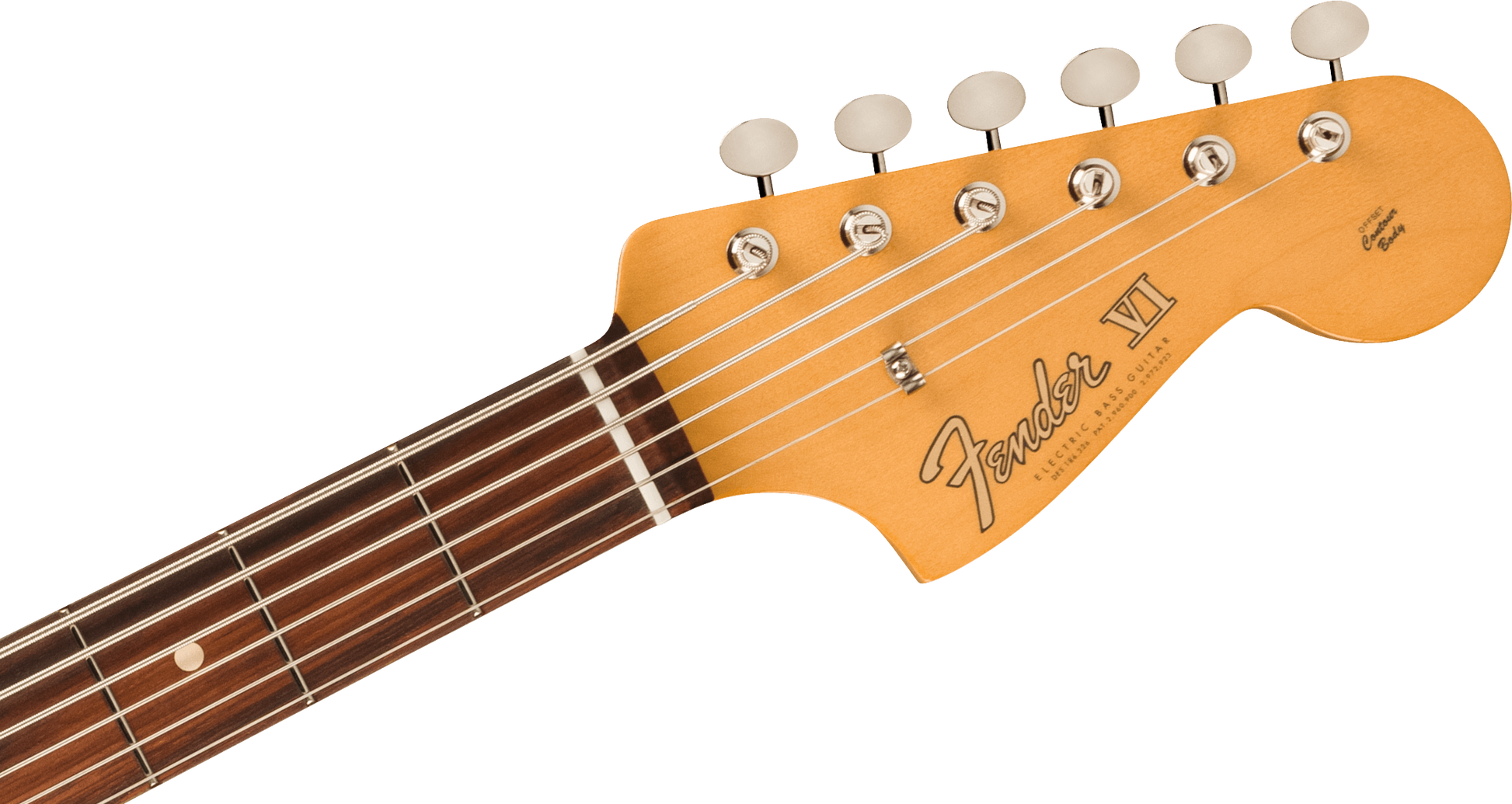 Đàn Guitar Bass Fender Vintera II '60s Bass VI SSS, Rosewood Fingerboard - 6 Strings - Việt Music