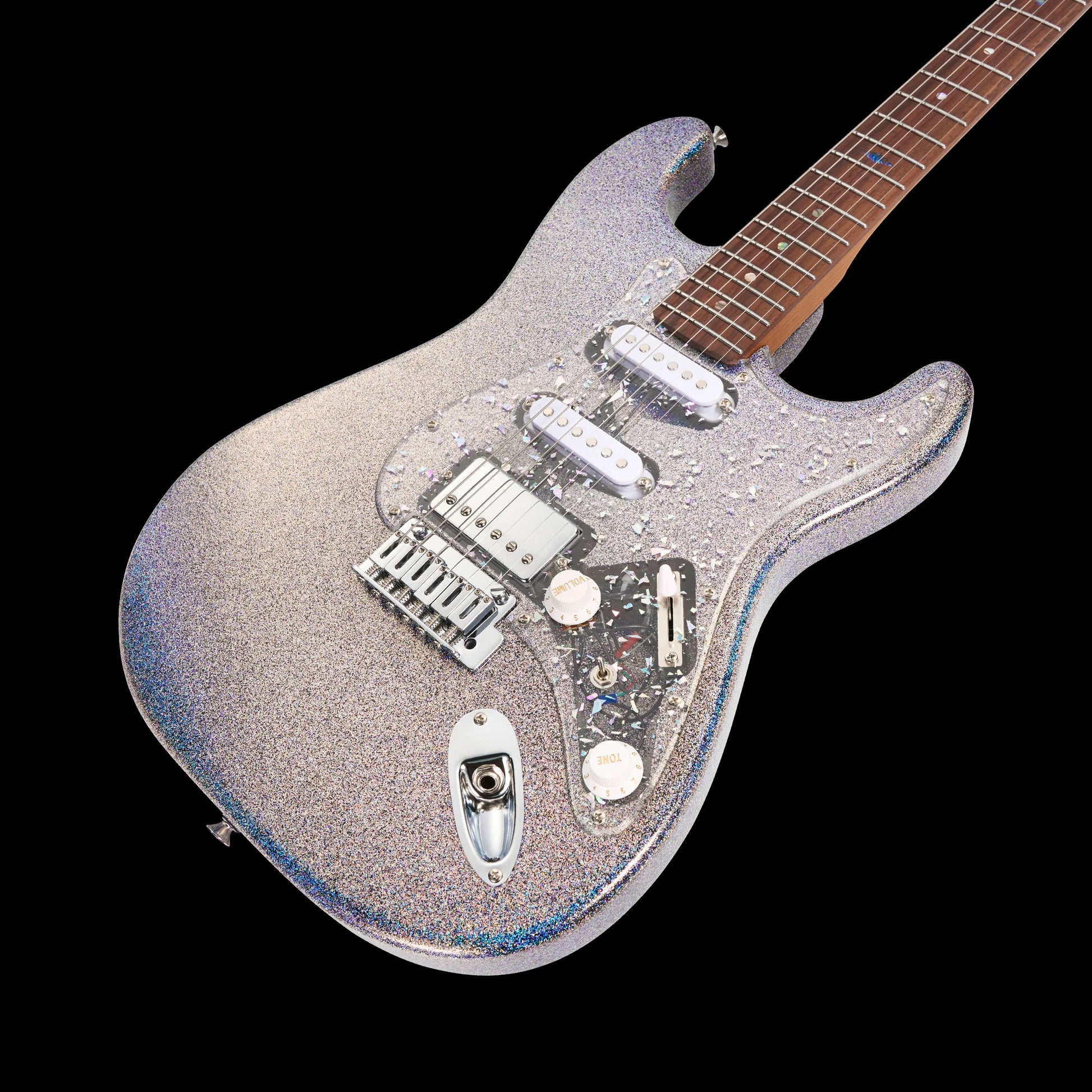 Đàn Guitar Điện Mooer MSC50 Pro HSS, Rosewood Fingerboard, Magic Crystal - Việt Music