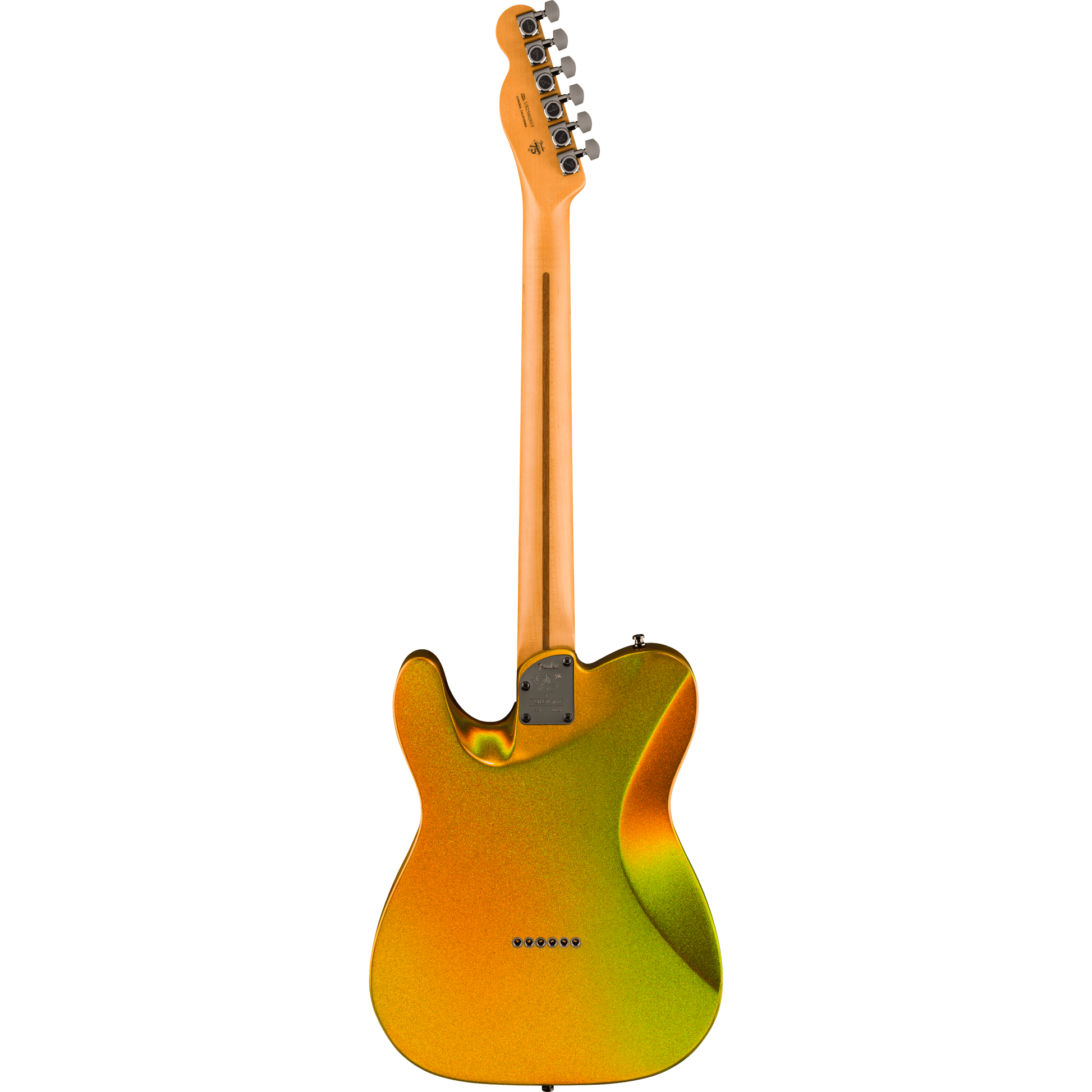 Đàn Guitar Điện Fender 75th Anniversary America Ultra II Telecaster HS, Ebony Fingerboard, Liquid Gold(Quân) - Việt Music