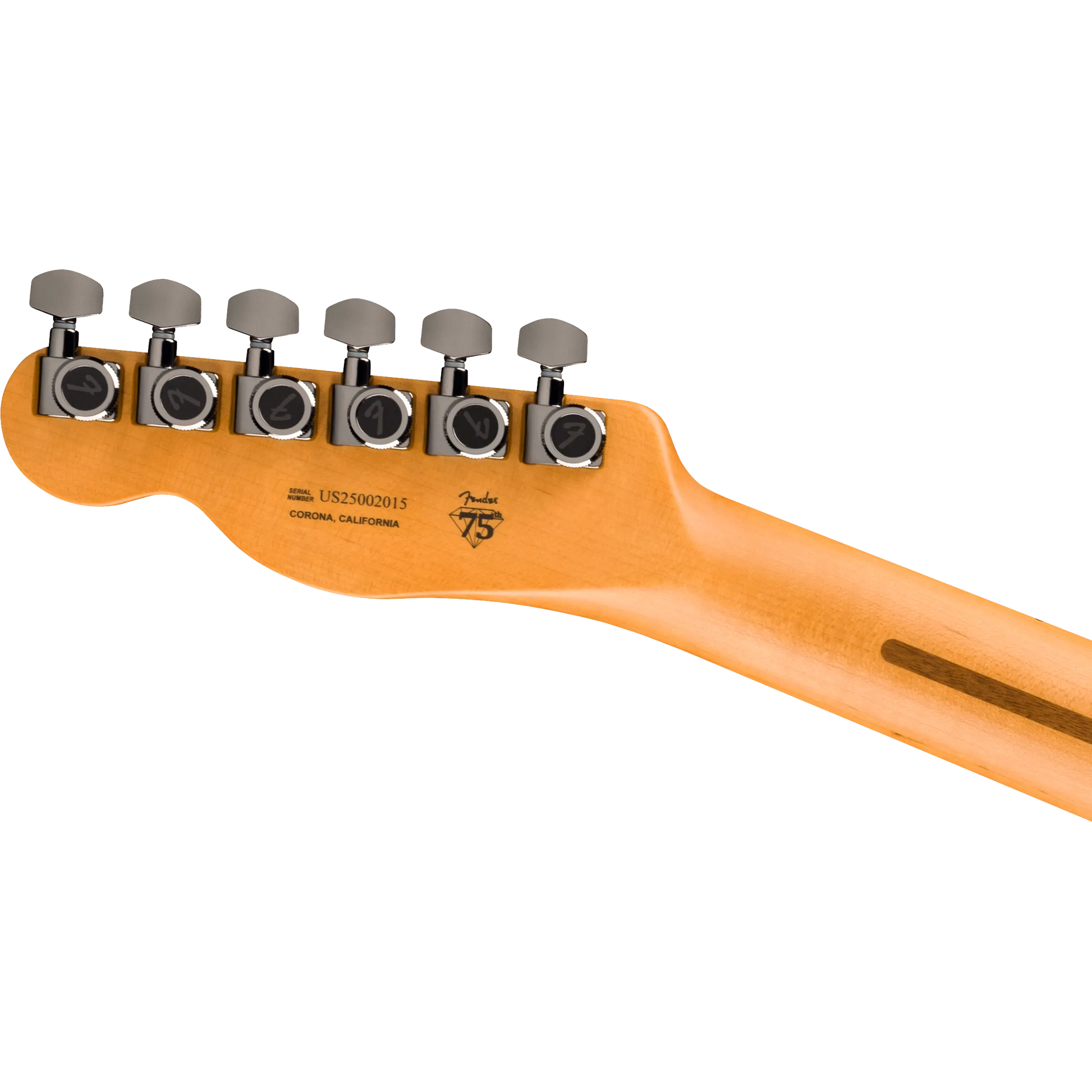 Đàn Guitar Điện Fender 75th Anniversary America Ultra II Telecaster HS, Ebony Fingerboard, Liquid Gold(Quân) - Việt Music