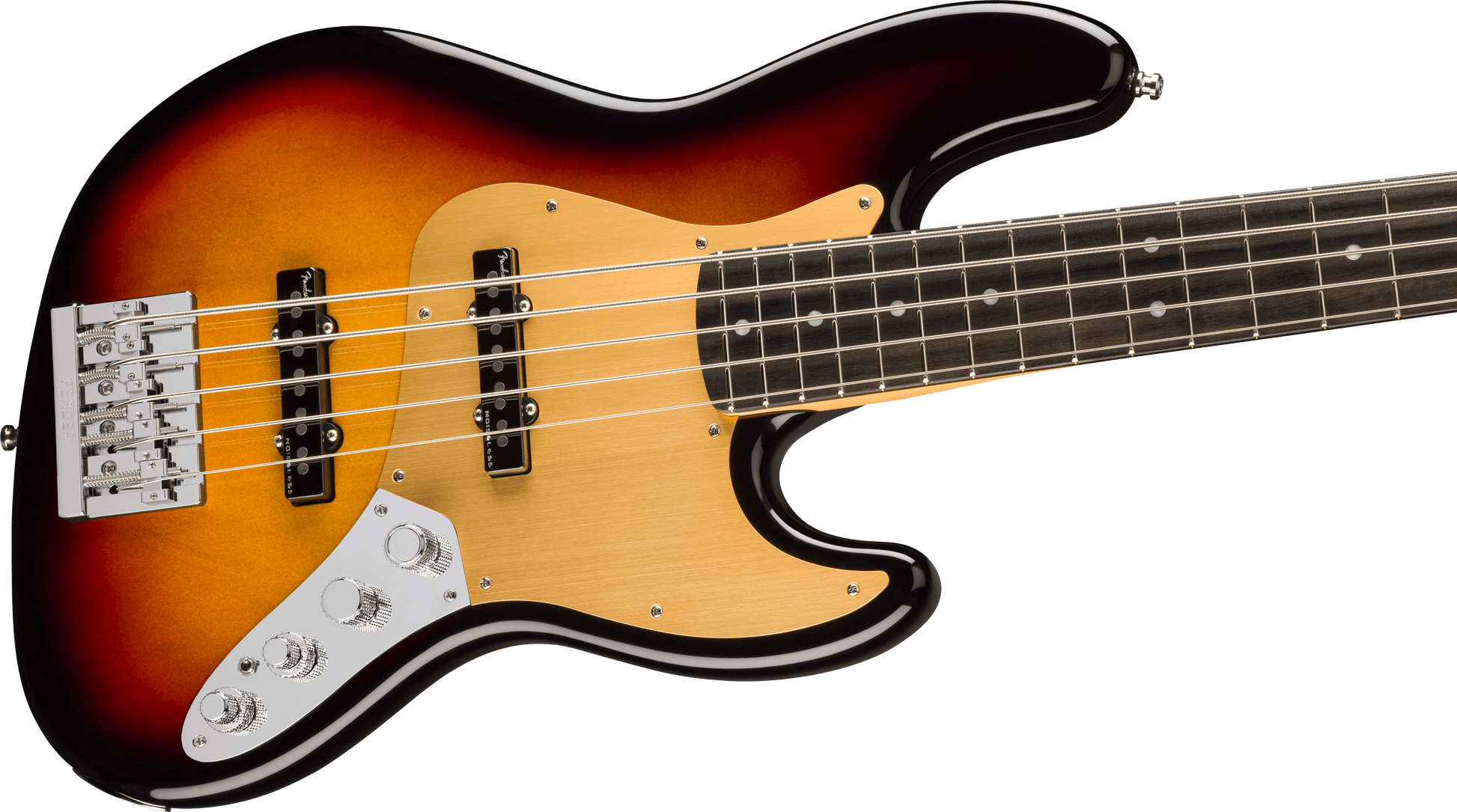 Đàn Guitar Bass Fender American Ultra II Jazz Bass V SS, Ebony Fingerboard, Ultraburst - Việt Music