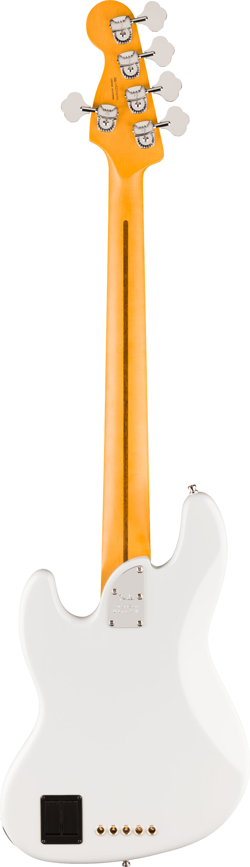 Đàn Guitar Bass Fender American Ultra II Jazz Bass V SS, Maple Fingerboard, Avalanche (nhân) - Việt Music