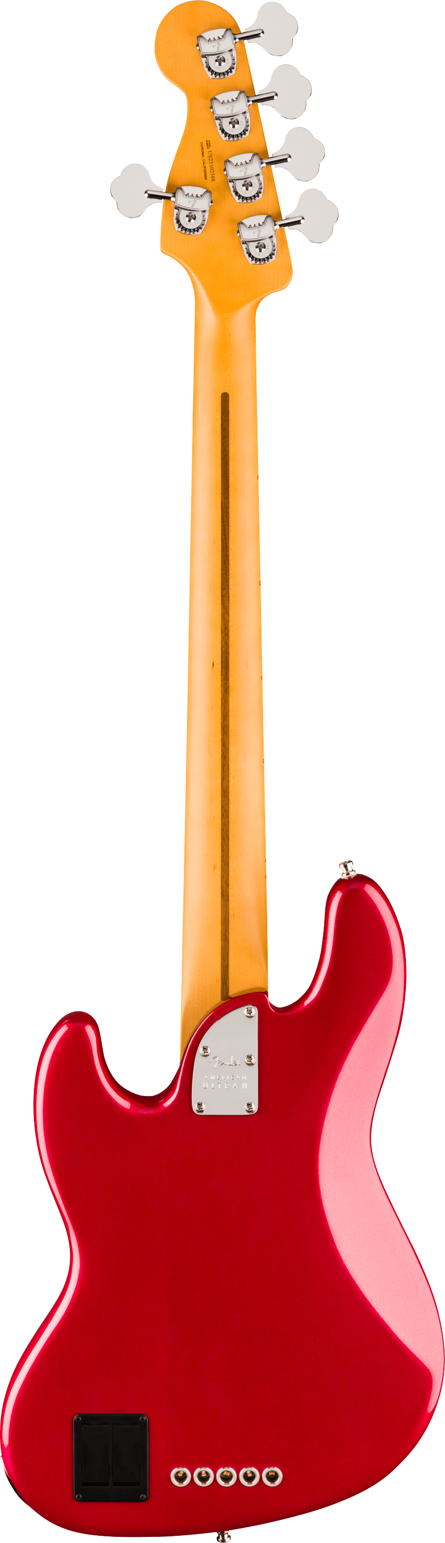 Đàn Guitar Bass Fender American Ultra II Jazz Bass V SS, Maple Fingerboard, Avalanche (nhân) - Việt Music