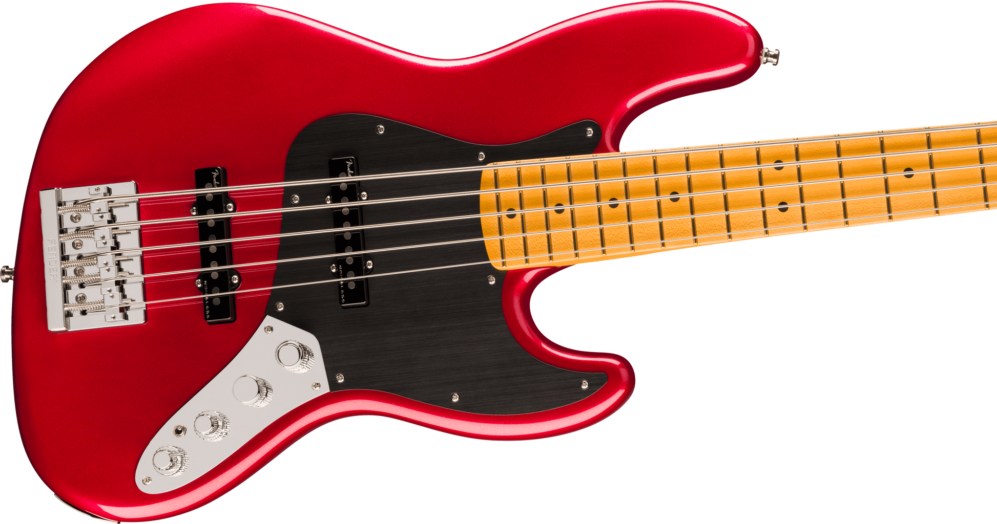 Đàn Guitar Bass Fender American Ultra II Jazz Bass V SS, Maple Fingerboard, Avalanche (nhân) - Việt Music