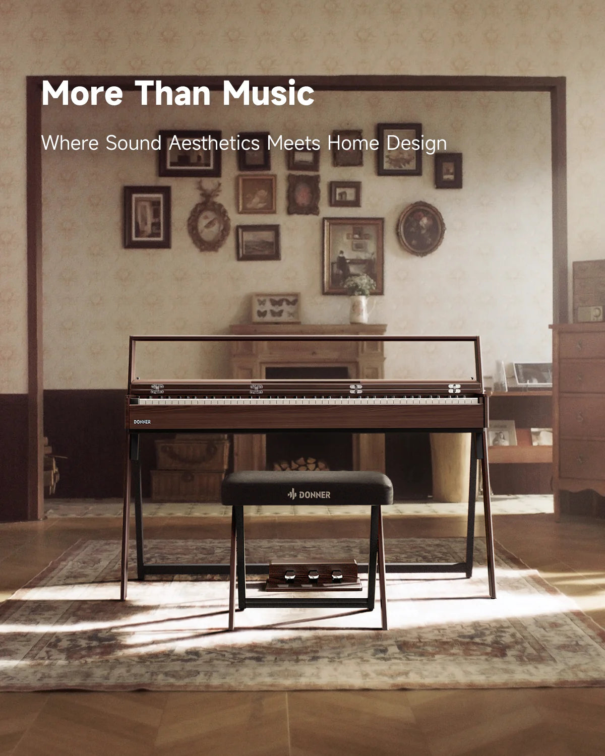 Đàn Piano Điện Donner OURA R300 - Việt Music