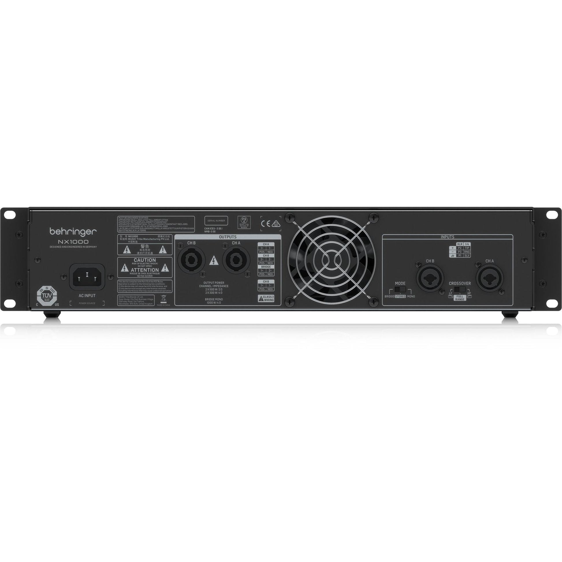 Amply Behringer NX1000 - Việt Music