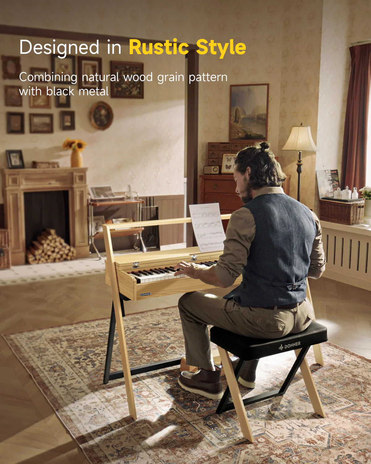 Đàn Piano Điện Donner OURA R300 - Việt Music