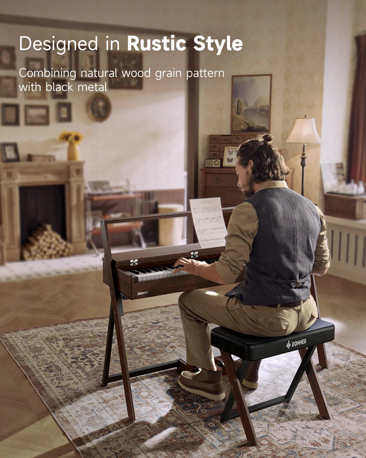 Đàn Piano Điện Donner OURA R300 - Việt Music