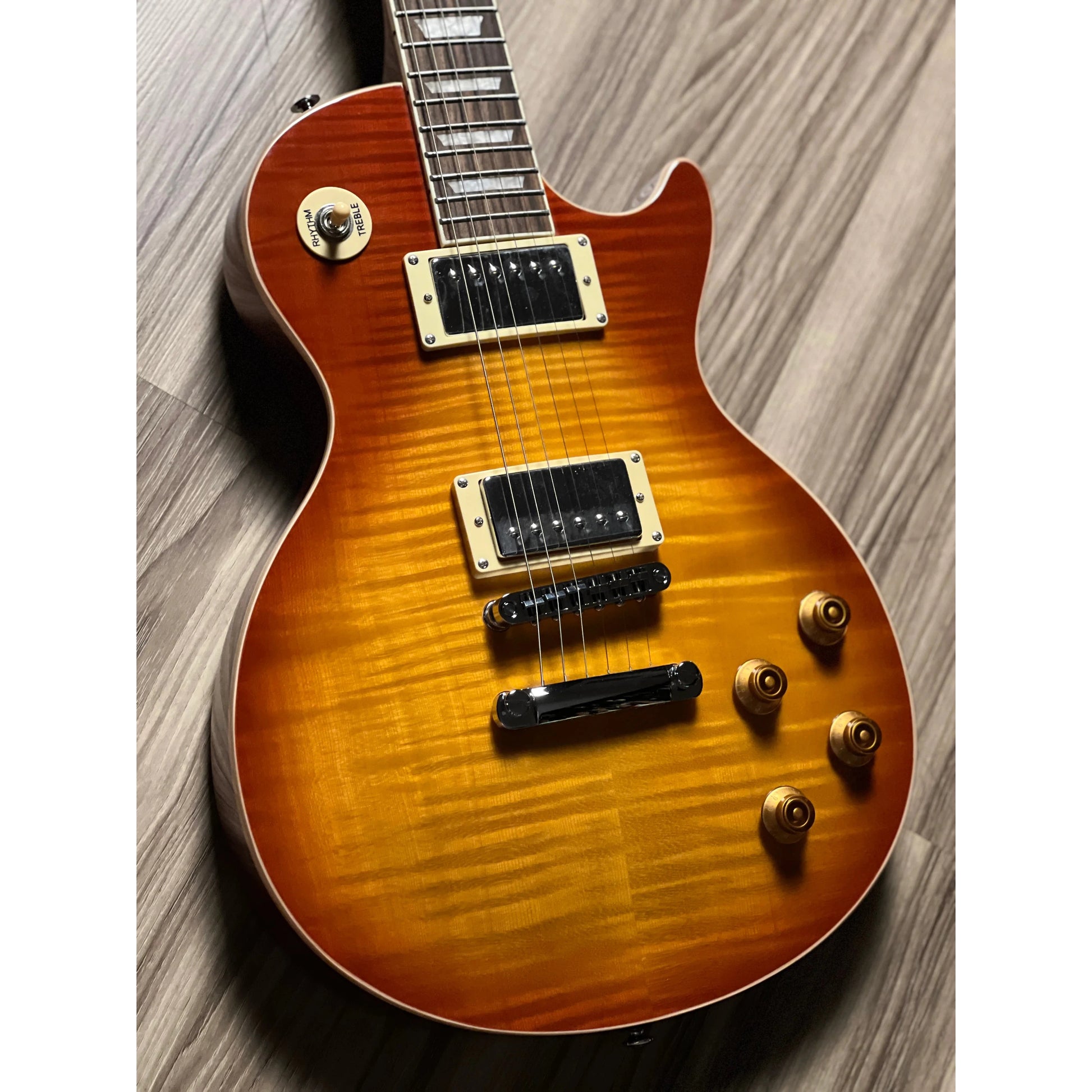 Đàn Guitar Điện Soloking SLS60FM Deluxe HH, Rosewood Fingerboard, Honeyburst - Việt Music