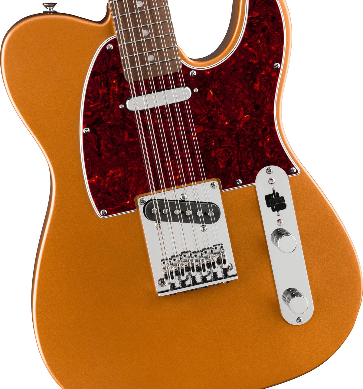 Đàn Guitar Điện Squier Paranormal Troy Van Leeuwen Telecaster XII SS, Laurel Fingerboard - 12 Strings - Việt Music