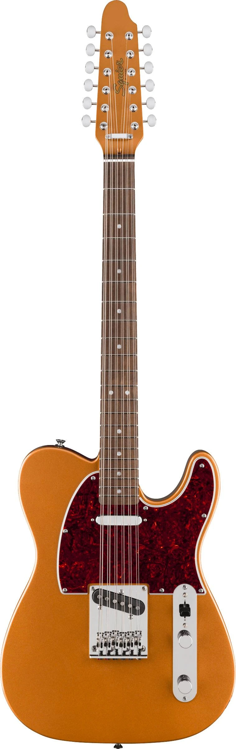 Đàn Guitar Điện Squier Paranormal Troy Van Leeuwen Telecaster XII SS, Laurel Fingerboard - 12 Strings - Việt Music