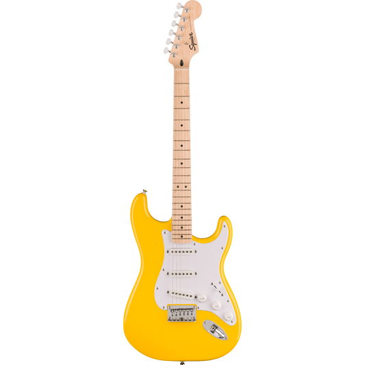 Đàn Guitar Điện Squier Limited Edition Squier Sonic Stratocaster SSS HT, Maple Fingerboard, Graffiti Yellow - Việt Music