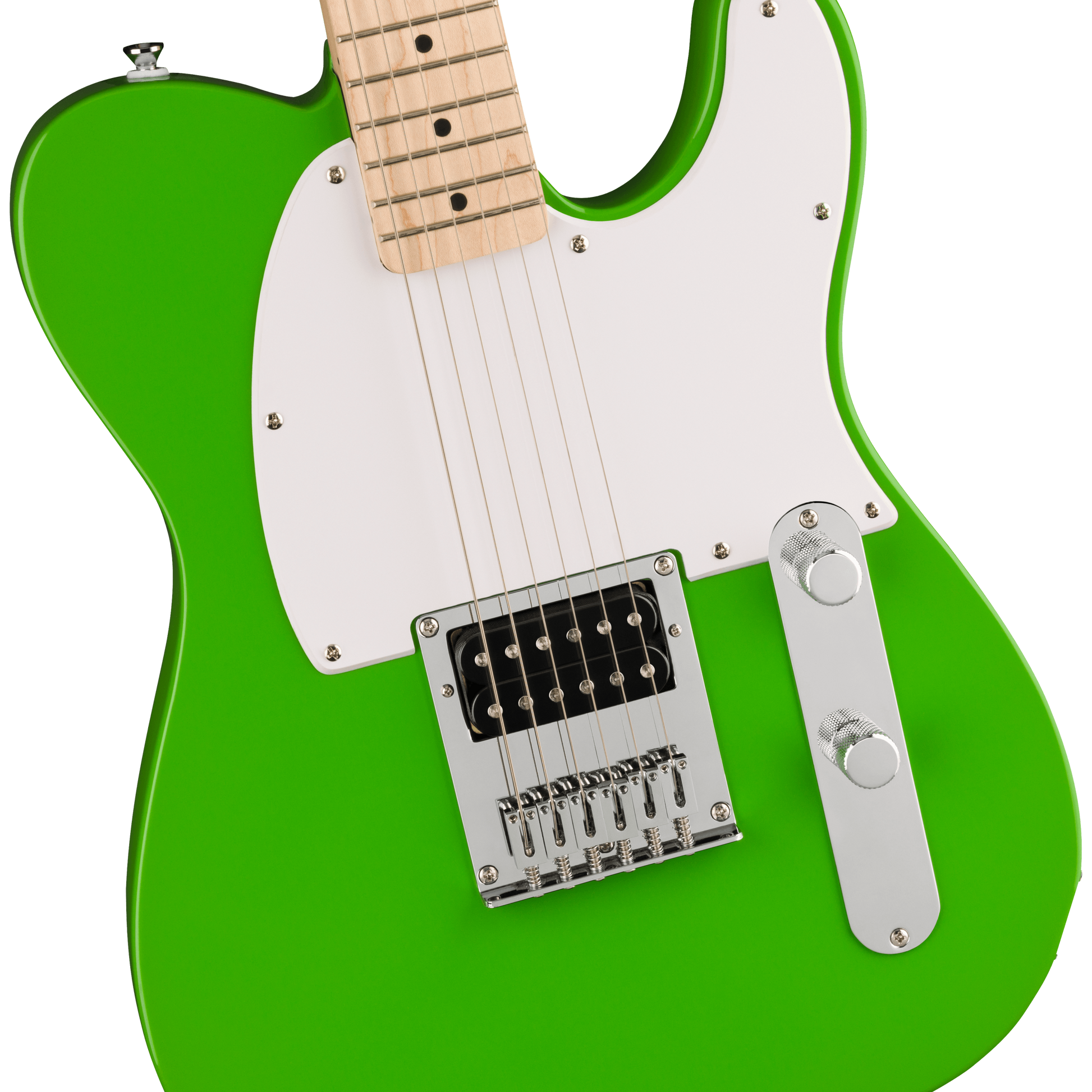 Đàn Guitar Điện Squier Limited Edition Squier Sonic Esquire Telecaster H, Maple Fingerboard, Lime Green - Việt Music