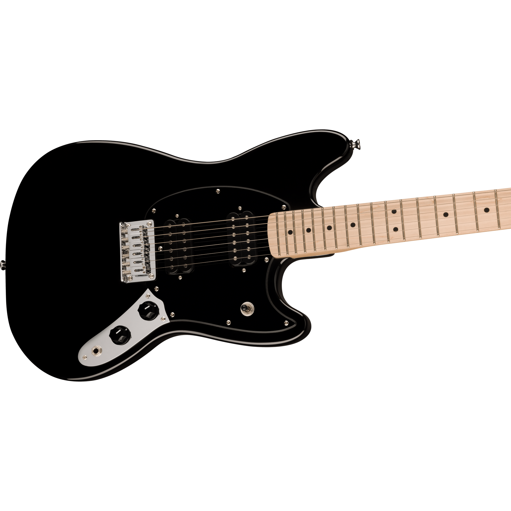 Đàn Guitar Điện Squier Limited Edition Squier Sonic Mustang HH, Maple Fingerboard, Black - Việt Music