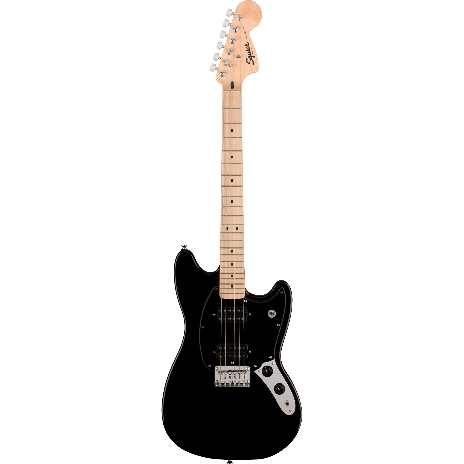 Đàn Guitar Điện Squier Limited Edition Squier Sonic Mustang HH, Maple Fingerboard, Black - Việt Music