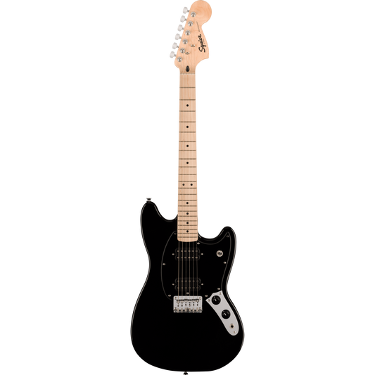 Đàn Guitar Điện Squier Limited Edition Squier Sonic Mustang HH, Maple Fingerboard, Black - Việt Music