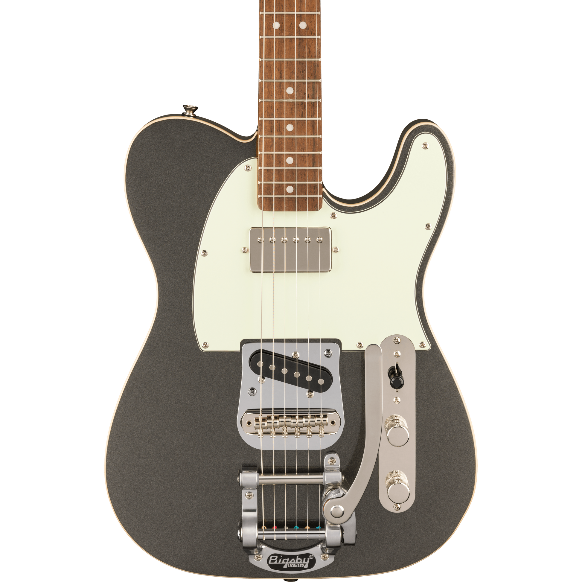 Đàn Guitar Điện Squier Limited Edition Classic Vibe™ 60s Custom Telecaster® SH with Bigsby, Laurel Fingerboard, Charcoal Frost Metallic - Việt Music