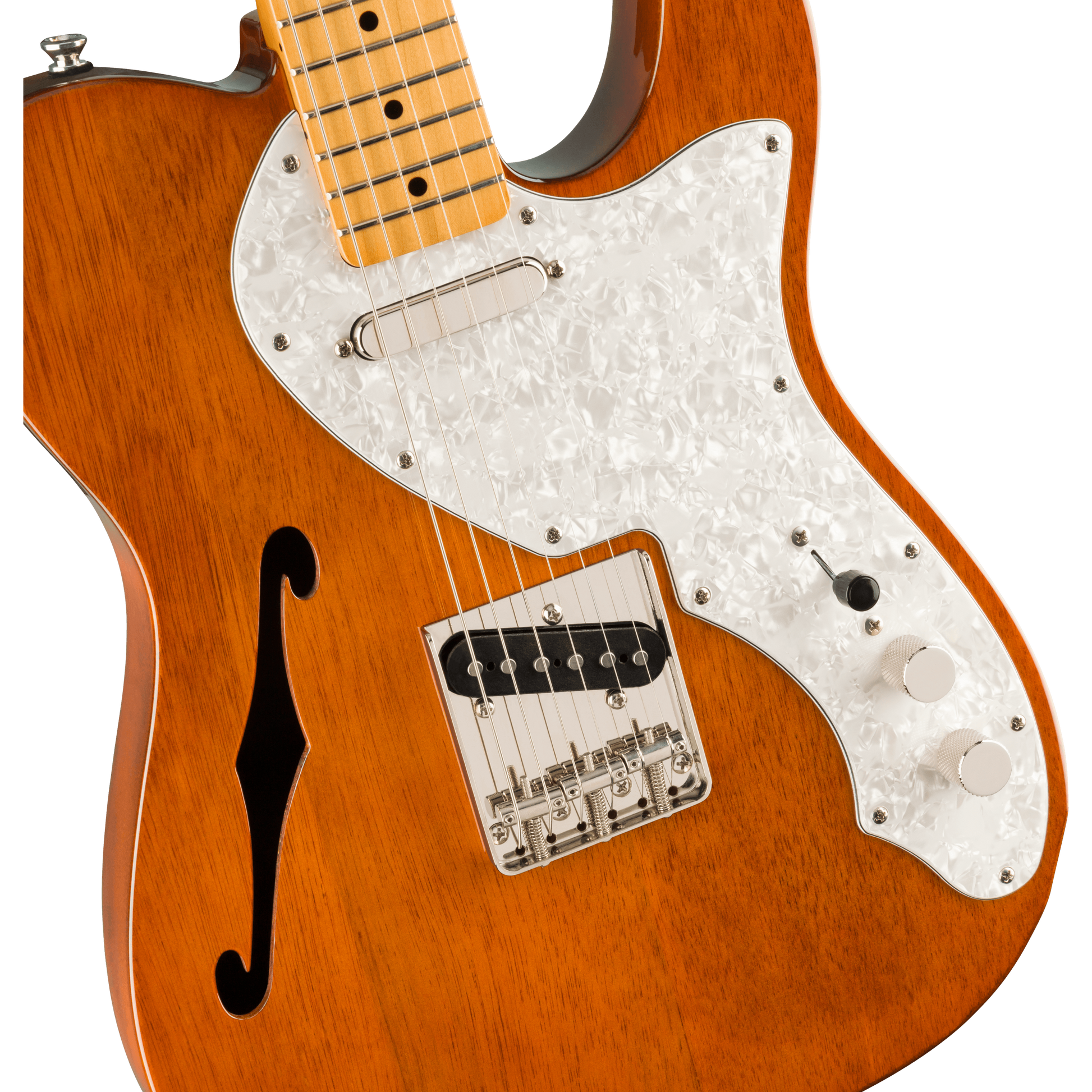 Đàn Guitar Điện Squier Classic Vibe 60s Telecaster Thinline SS, Maple Fingerboard - Việt Music