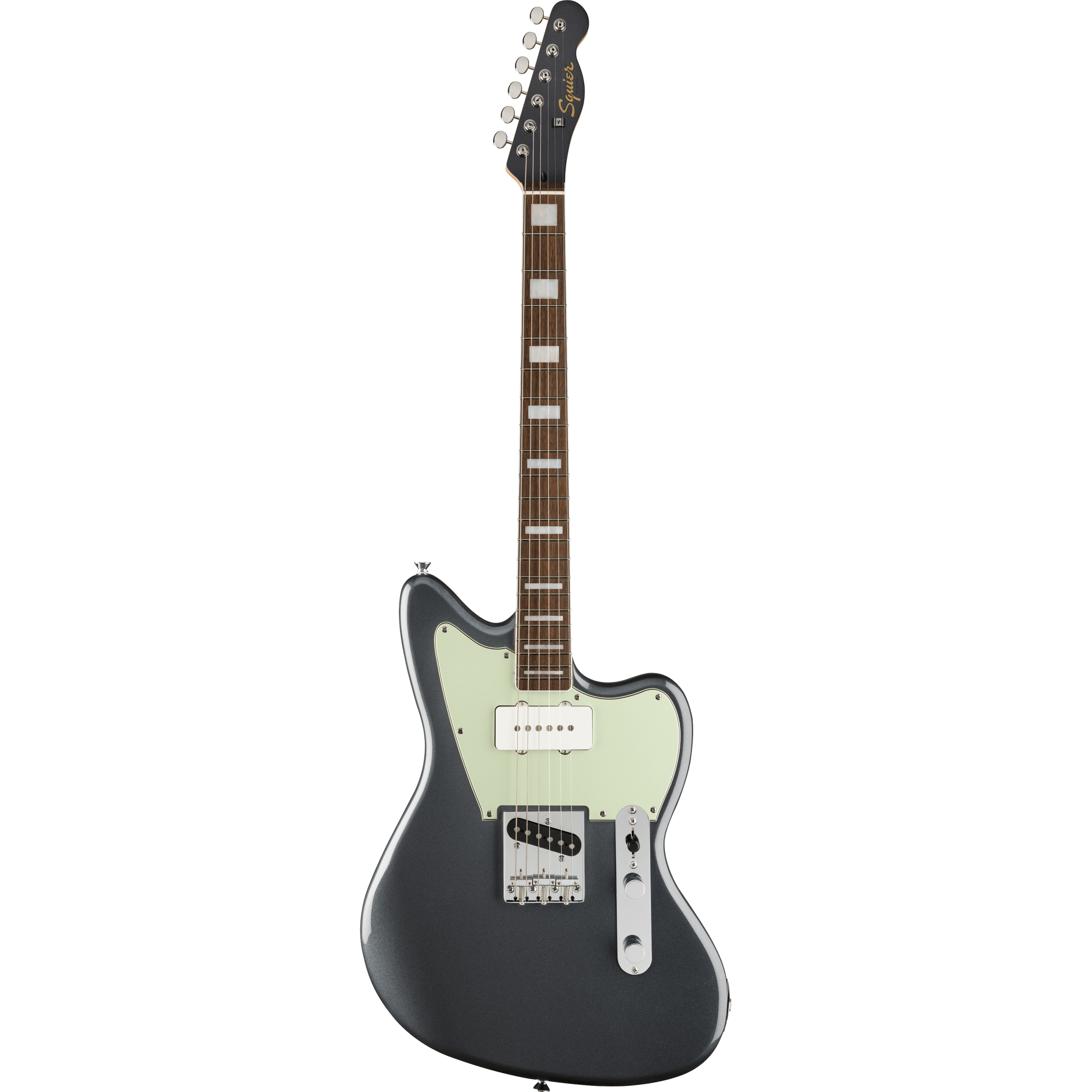Đàn Guitar Điện Squier Limited Edition Paranormal Offset Telecaster SS, Laurel Fingerboard, Charcoal Frost Metallic - Việt Music