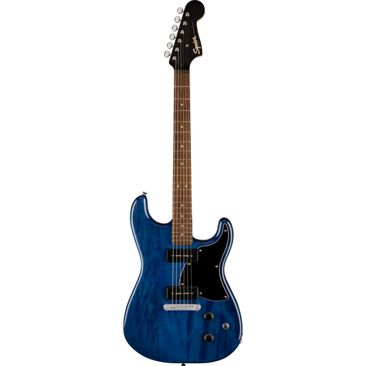 Đàn Guitar Điện Squier Limited Edition Paranormal Strat-O-Sonic SS, Laurel Fingerboard, Sapphire Blue Transparent. - Việt Music