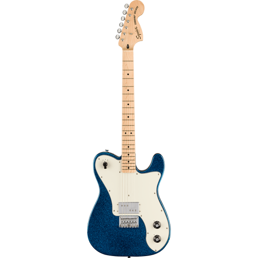 Đàn Guitar Điện Squier Limited Edition Paranormal Esquire Deluxe H, Maple Fingerboard, Blue Sparkle