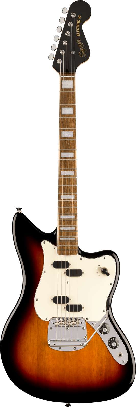 Đàn Guitar Bass Squier Paranormal Electric VI SS, Laurel Fingerboard - 6 Strings