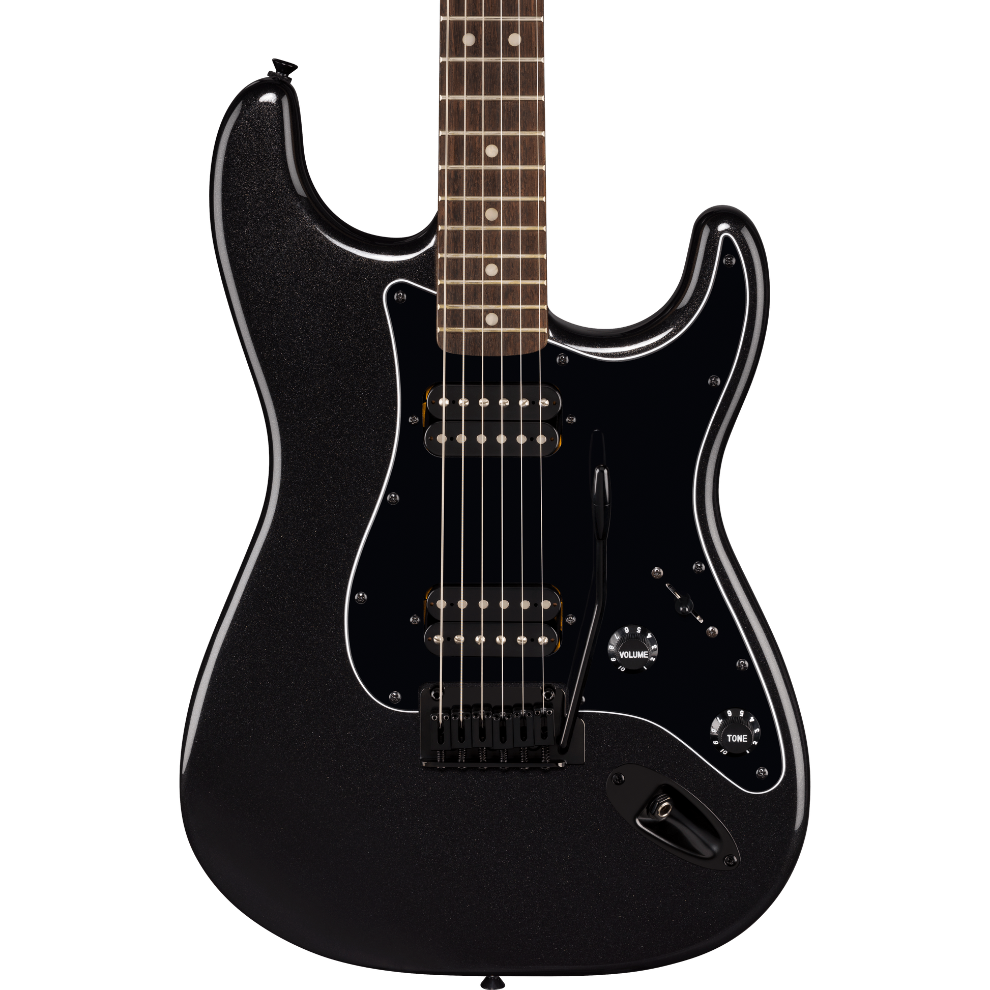 Đàn Guitar Điện Squier Limited Edition Affinity Series Stratocaster HH, Laurel Fingerboard, Metallic Black - Việt Music