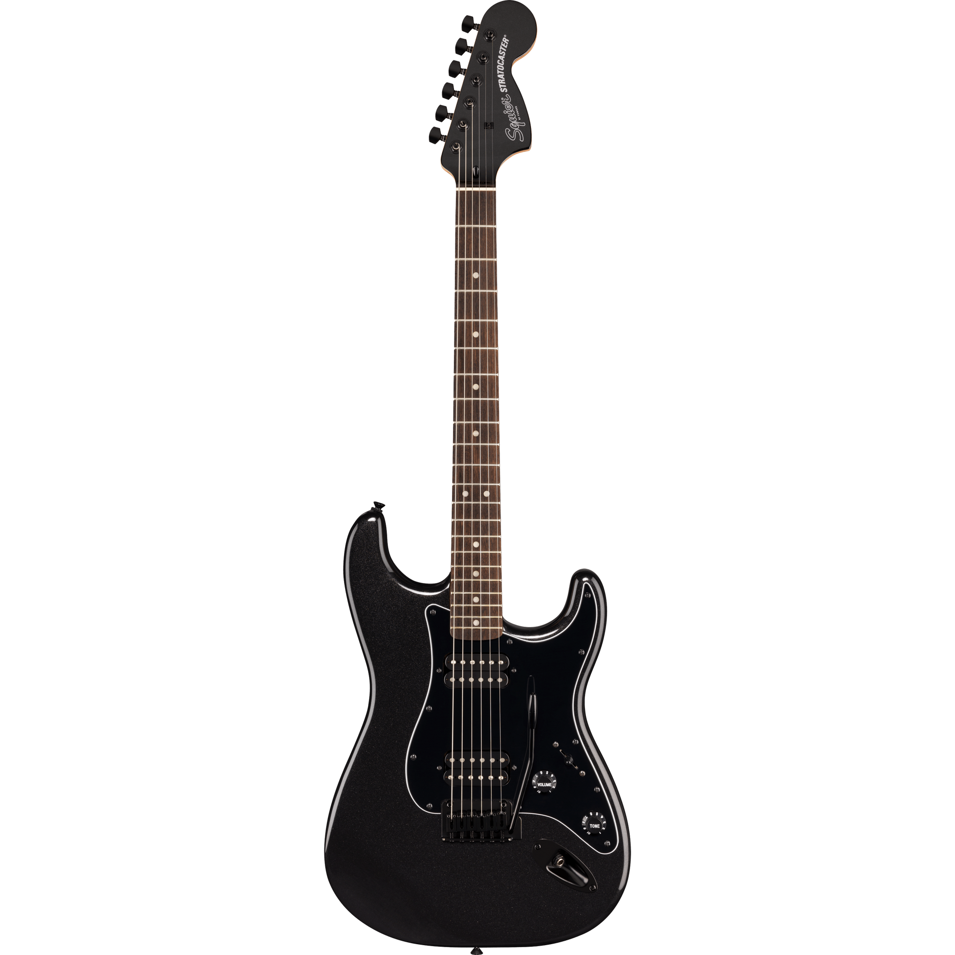 Đàn Guitar Điện Squier Limited Edition Affinity Series Stratocaster HH, Laurel Fingerboard, Metallic Black - Việt Music