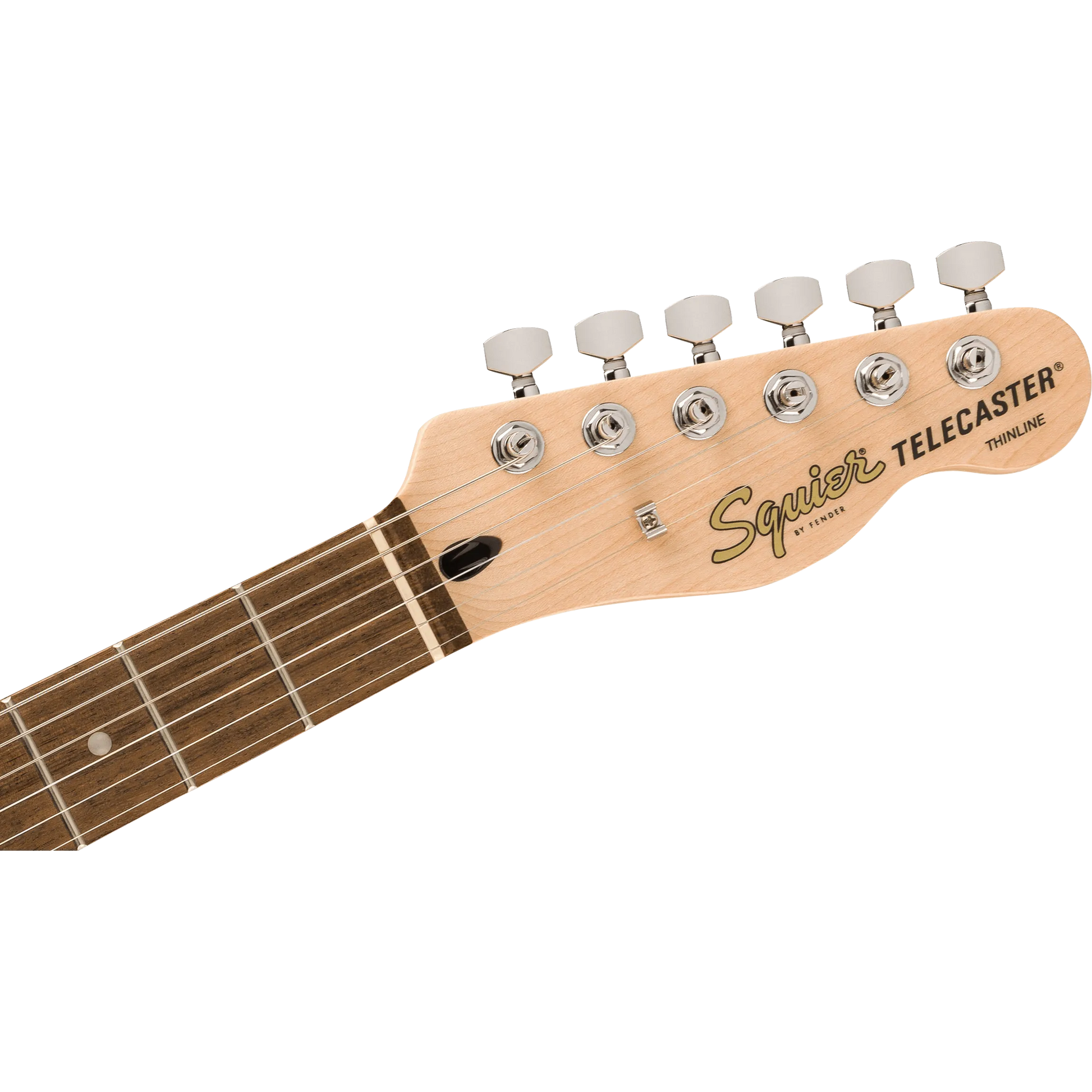 Đàn Guitar Điện Squier Affinity Series Telecaster Thinline SS, Laurel Fingerboard, Olympic White - Việt Music