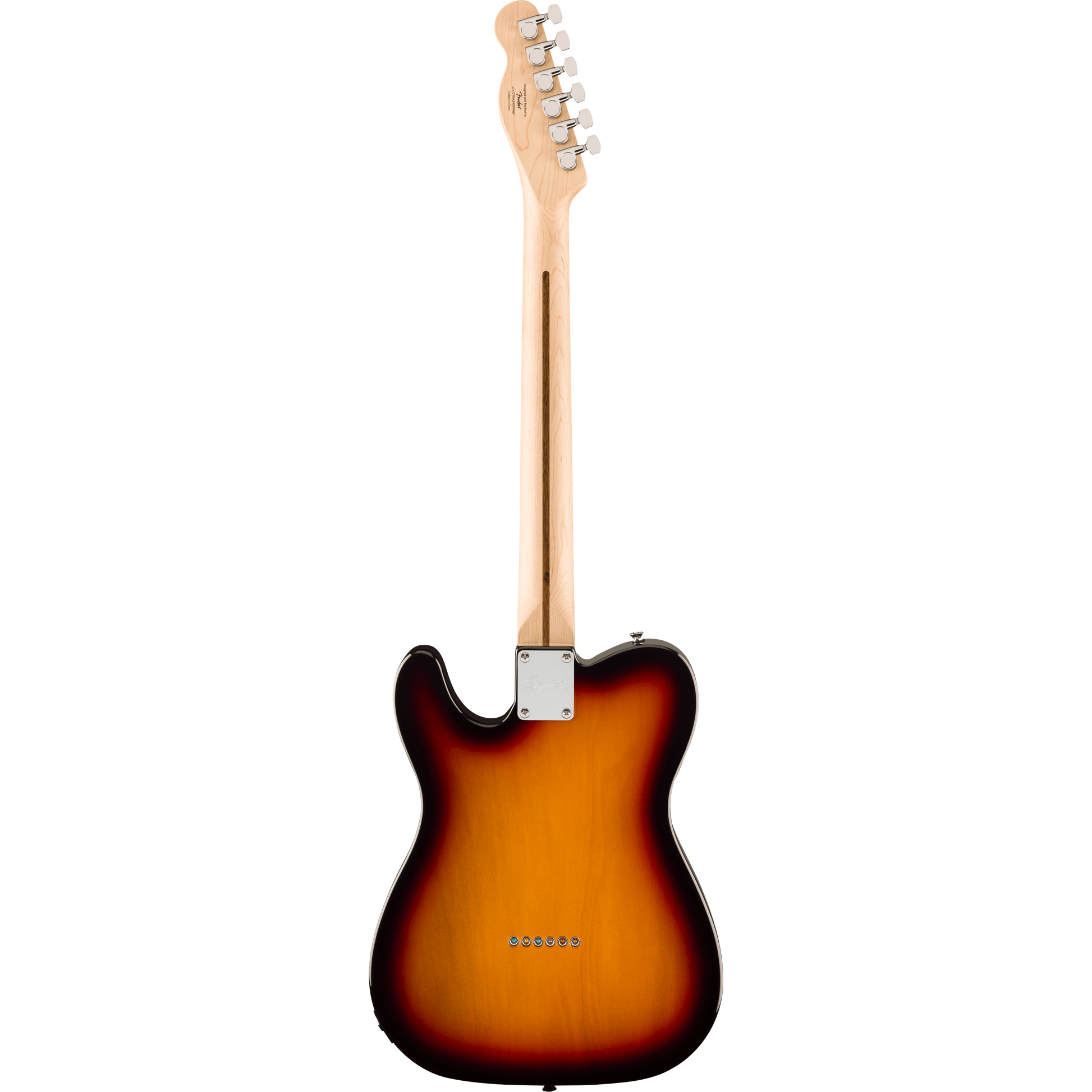 Đàn Guitar Điện Squier Affinity Series Telecaster Thinline SS, Maple Fingerboard, 3-Color Sunburst - Việt Music