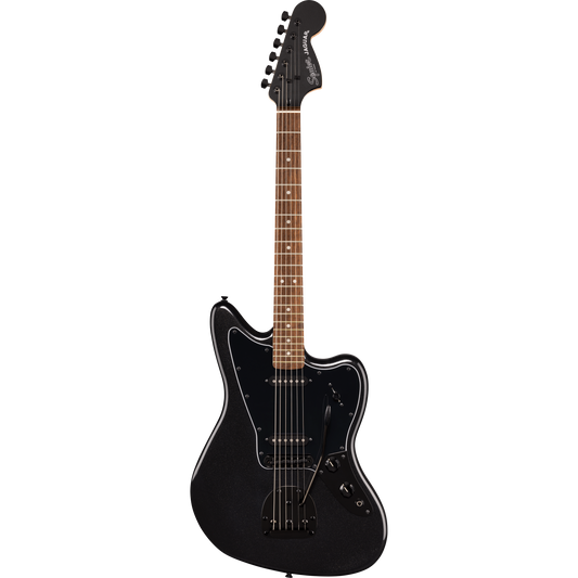 Đàn Guitar Điện Squier Limited Edition Affinity Series Jaguar SS, Laurel Fingerboard, Metallic Black - Việt Music