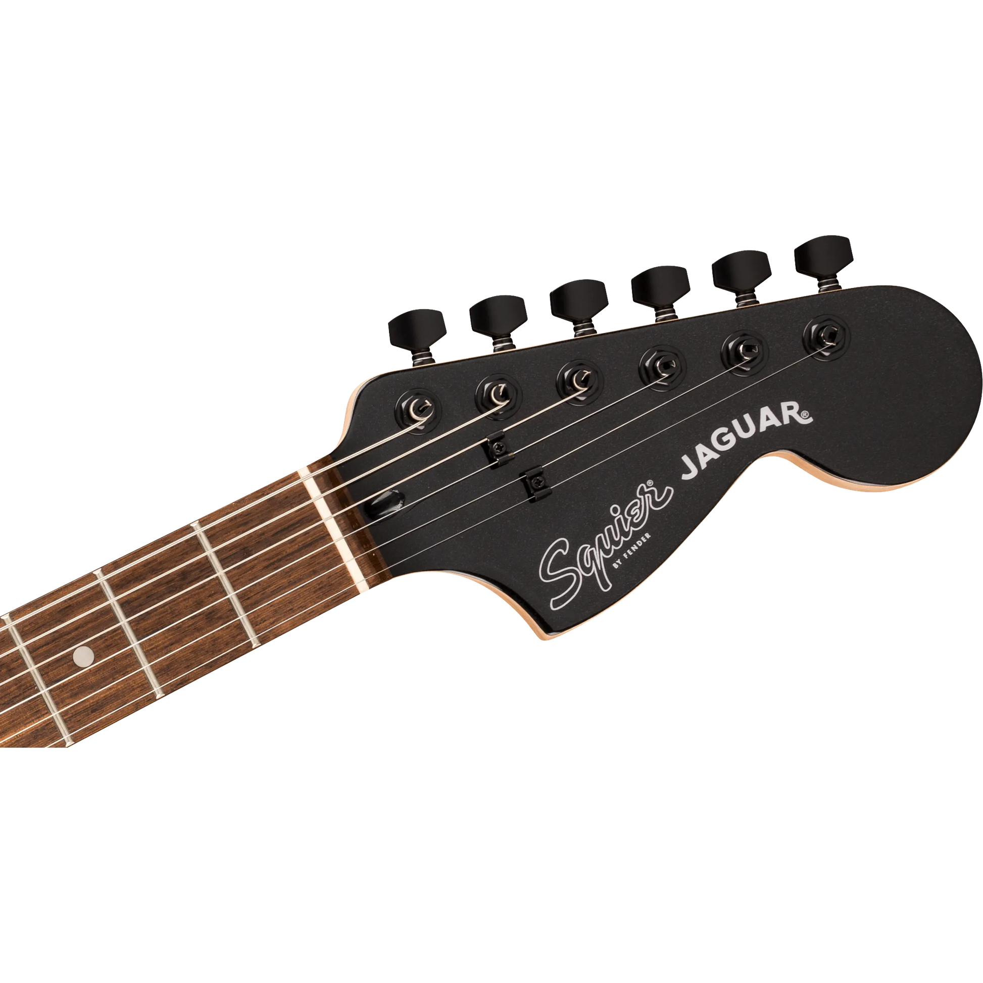 Đàn Guitar Điện Squier Limited Edition Affinity Series Jaguar SS, Laurel Fingerboard, Metallic Black - Việt Music