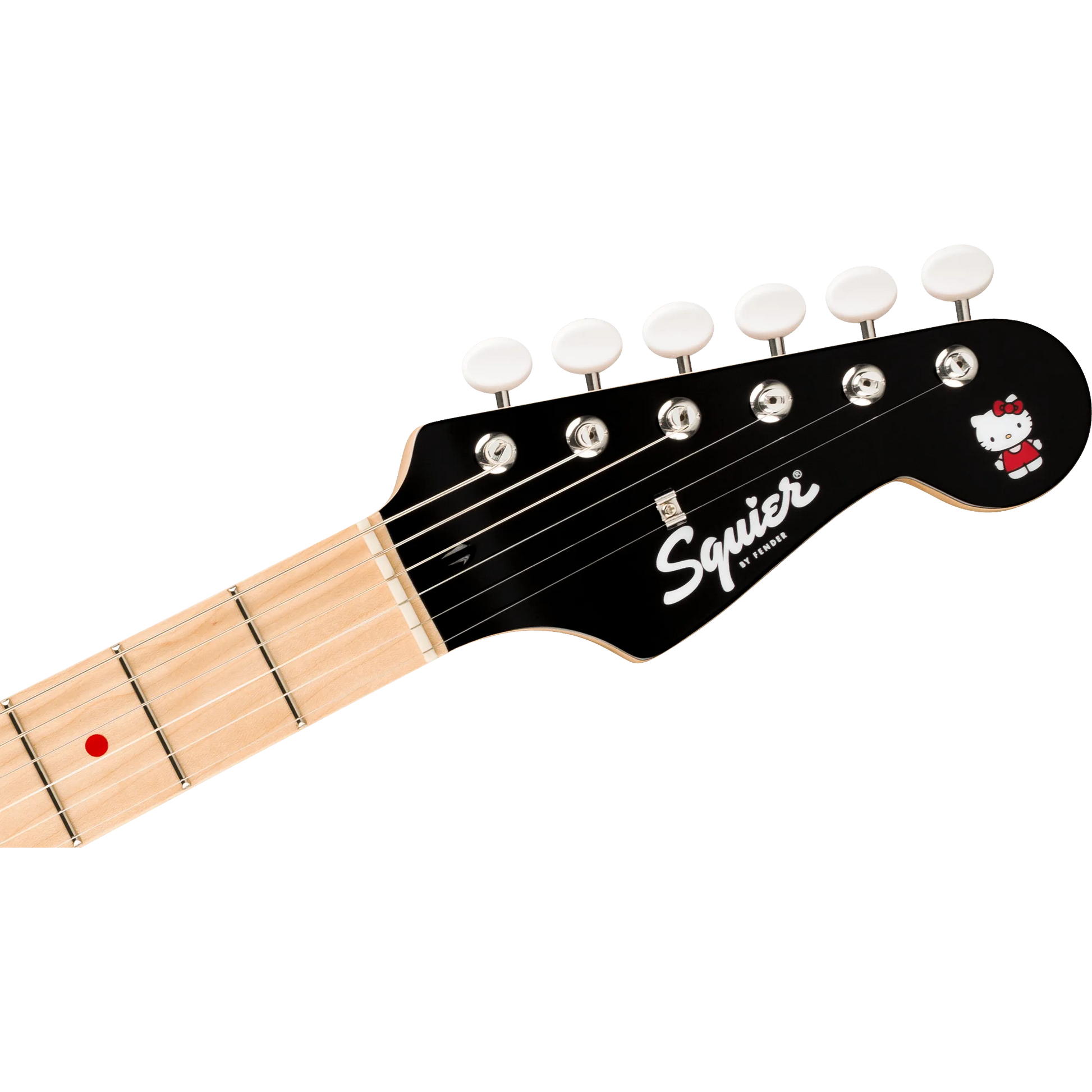 Đàn Guitar Điện Fender x Hello Kitty Black Stratocaster H, Maple Fingerboard, Black - Việt Music