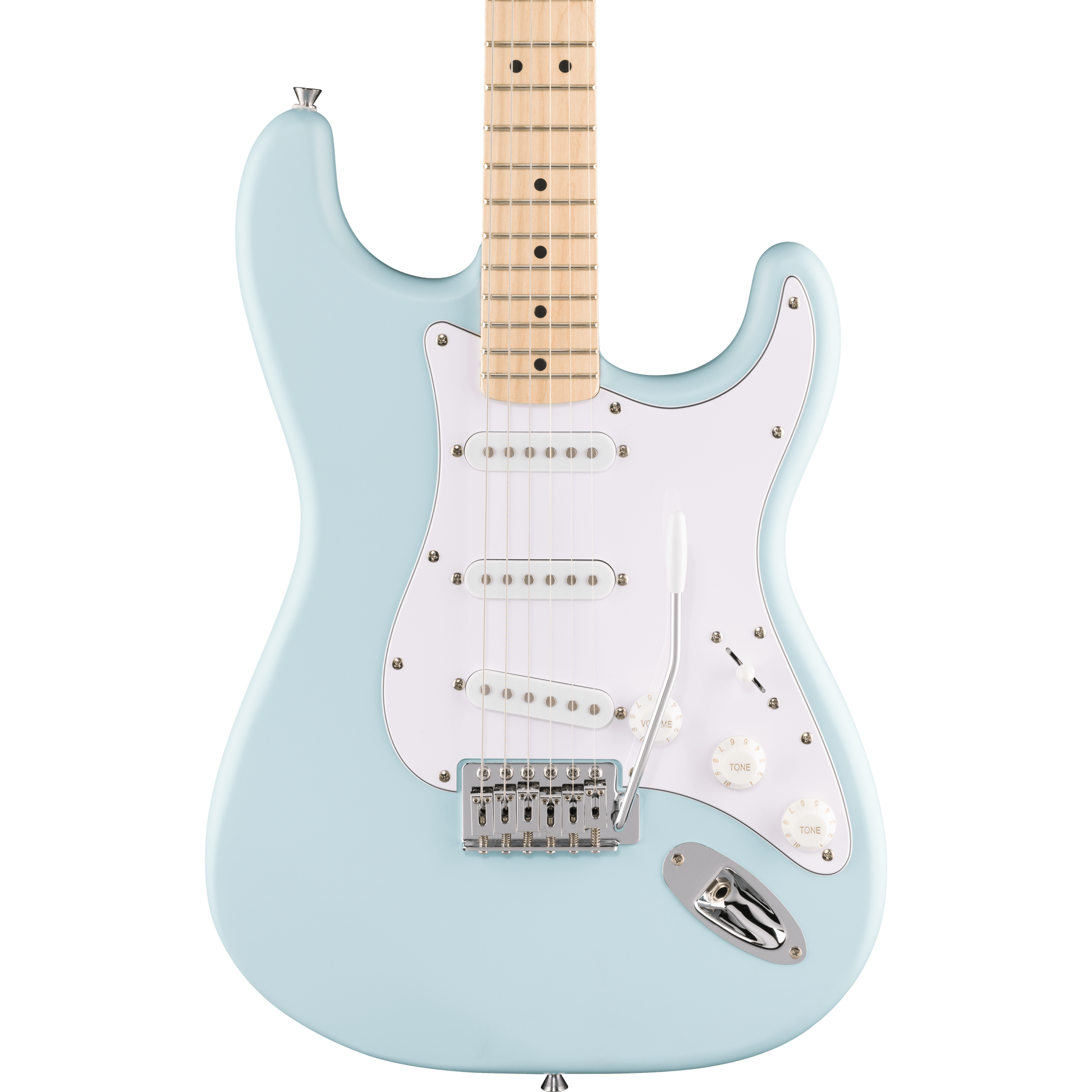 Đàn Guitar Điện Squier Limited Edition Debut Collection Stratocaster SSS,Maple Fingerboard, Sonic Blue - Việt Music