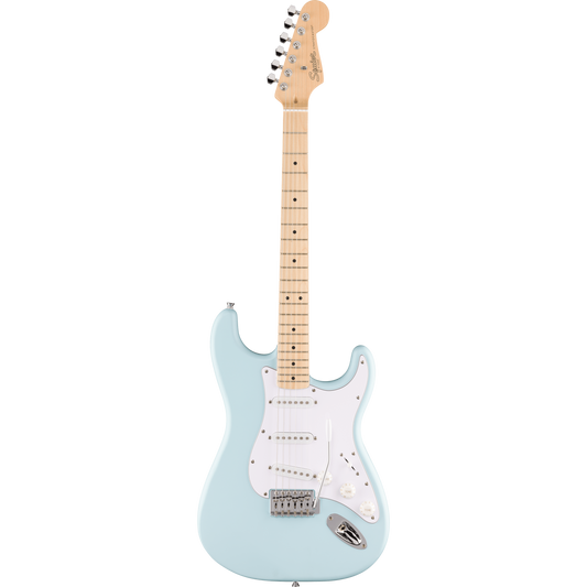 Đàn Guitar Điện Squier Limited Edition Debut Collection Stratocaster SSS,Maple Fingerboard, Sonic Blue