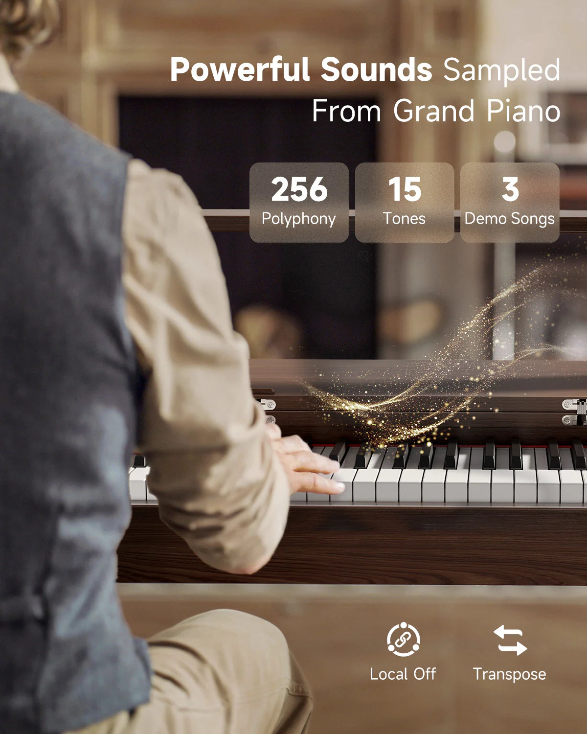 Đàn Piano Điện Donner OURA R300 - Việt Music