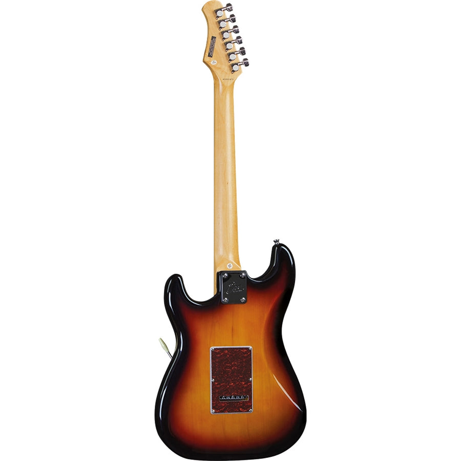 Đàn Guitar Điện Guitar EKo S-300 SSS, Resin Fingerboard, Sunburst - Việt Music