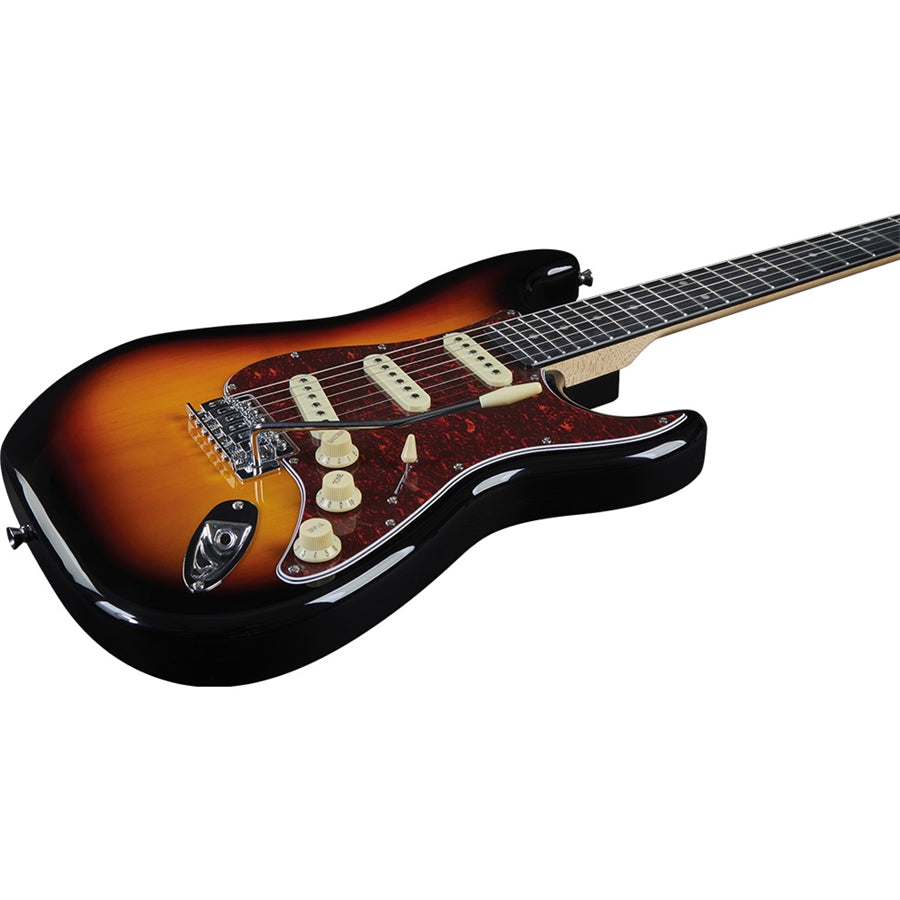 Đàn Guitar Điện Guitar EKo S-300 SSS, Resin Fingerboard, Sunburst - Việt Music